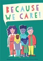 Because we Care Booklet Front Page